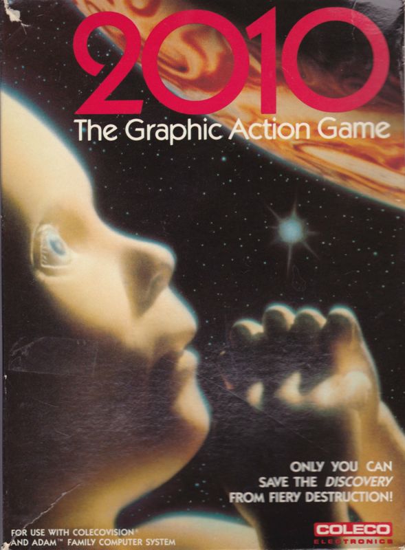 2010: The Graphic Action Game box art for Colecovision